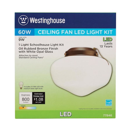 Westinghouse Led Light Kit Orb 77846